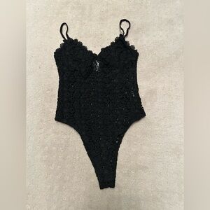 H&M Crochet Bodysuit